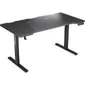 Endorfy Sit-Stand-Desk Atlas L Electric -sähköpelipöytä, Musta, 150x78cm