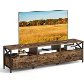 Usorteret Vasagle TV-kaappi stolik TV 178 x 40 x 50 cm vintage ruskea musta