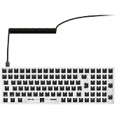 Sharkoon SGK50 S2, 96%, Langallinen, USB, QWERTZ, RGB LED, Valkoinen (4044951040780)