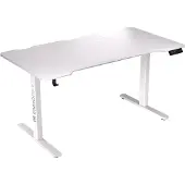 Endorfy Sit-Stand-Desk Atlas L Electric -sähköpelipöytä, Valkoinen, 150x78cm