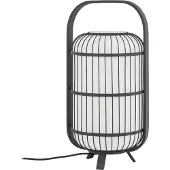 LUCANDE terassivalaisin Tayori, musta, 64 cm, IP44 Tayori, Musta, Alumiini, Design