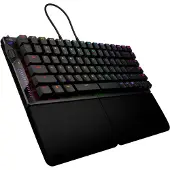 Asus ROG Falcata, Langallinen & langaton, USB + RF Wireless + Bluetooth, Magnetic-mechanical key switch, QWERTZ, RGB LED, Musta (90MP043H-BKDA20)