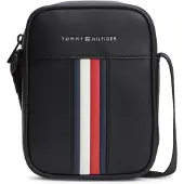 Tommy Hilfiger Olkalaukku 'Signature Tape' laivastonsininen / punainen / musta / valkoinen