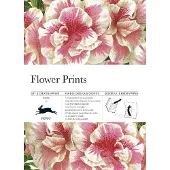 Pepin Press B.V. Flower Prints: Gift & Creative Paper Book Vol. 77