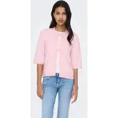 ONLY Onlsimoni 2/4 Bow Cardigan Knt Noos - Pink - M