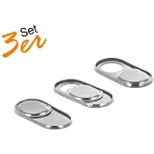 DeLOCK 20656, Etukotelo, Hopea, Alumiini, 90 mm, 175 mm, 9 mm