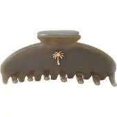 Fan Palm Hair clips Hair Clips Grey