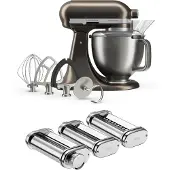 KitchenAid Artisan Plus yleiskone 4,7 litraa pastasetillä, iron ore