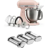 KitchenAid Artisan Plus yleiskone pastasetillä 4,7 l, feather pink