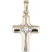Kohinoor riipus risti zirkonia 123-8276