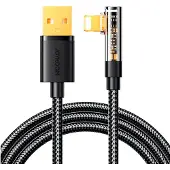 JOYROOM S-UL012A6 USB-A / Lightning / Angle / 1.2m kaapeli (musta)