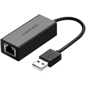 UGREEN external network card RJ45 - USB 2.0 100 Mbps Ethernet black (CR110 20254)