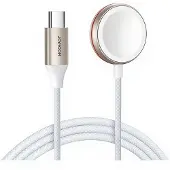 JOYROOM Laturi Apple Watchille 1,2 m - valkoinen