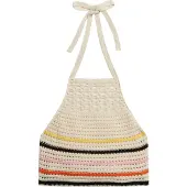 Superdry Crop Halter Crochet Hihaton Toppi