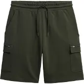 Superdry for man. M7110470A Cargo Tech green shorts (M), Casual, Cotton