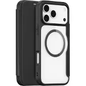 DUX iPhone 17 Pro Max Skin X Pro Lompakkokotelo - Musta