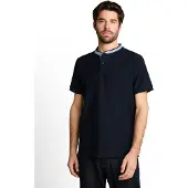 Tom Tailor Structured Polo - Navy - M