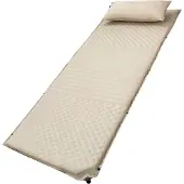 King Camp Comfort - itsestään täyttyvä yhden hengen patja - beige