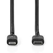 Nedis CCGL39650BK10 Lightning Kaapeli