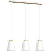 Emibig Bolero riippuvalaisin 66cm 3xE27 valkoinen