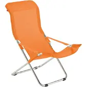 Fiam , Fiesta lepotuoli orange alumiini
