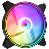 Modecom Käänteinen kotituuletin - - 140 mm - 1400 rpm - 26,5 dB - ARGB - 140 x 140 x 25 mm