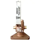 Groco Seacock Triangle Base Kuulaventtiili 38 Mm
