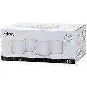 Cricut mug -keraaminen muki, valkoinen, 295ml (4 kpl)