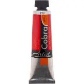 Cobra Artist Water-Mixable Oil Colour tub Pyrrole Red 315