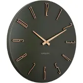 Karlsson seinäkello Esmerado luxury green KA6072GR