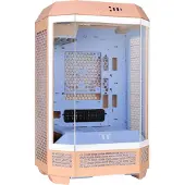 Thermaltake The Tower 300 -micro-ATX-kotelo ikkunalla, Peach Fuzz