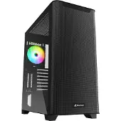 Sharkoon M30 RGB ATX E-ATX, Full Tower, PC, Musta, ATX, EATX, Pelaaminen, Sininen, Vihreä, Punainen (4044951037940)