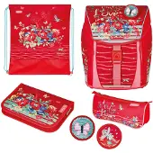 Herlitz FiloLight Plus Speed, Pencil pouch, Urheilukassi, Kynäkotelo, Koululaukku, Tyttö, Peruskoulu & ala-aste, Reppu, 16 L, Etutasku, Sivutasku (50037865)