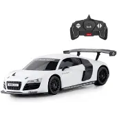 Rastar RC-auto 1:18 Audi R8 valkoinen
