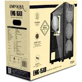 Inca EMG-15XB, Midi Tower, PC, Musta, ATX, mikro ATX, Mini-ATX, ABS, Metalli, Pelaaminen