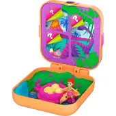 Polly Pocket Secret vauva-dinosauruslaatikko - GKV10 - pienoishahmorasia - 4 vuotta ja enemmän