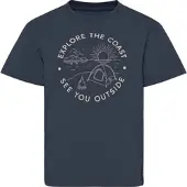 Didriksons Mynta T-paita, Navy, 90