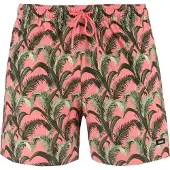 BOSS for man. 50561145 Swimming costume with pink Double B monogram piping (XL), Beachwear, Polyester