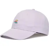 Calvin Klein Lippalakki 'Iridescent Pride Patch Baseball' turkoosi / keltainen / pastellinvioletti / punainen