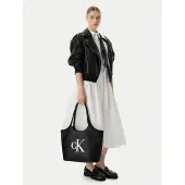 Calvin Klein Bold Ck Shopper - Black - ONE SIZE