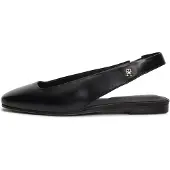 Tommy Hilfiger Nauhaballerina 'Slingback' musta