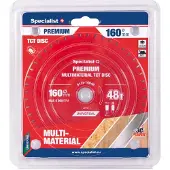 Specialist+ Katkaisulaikka Specialist+ LTM1604820-T; 160x20x1,0 mm; Z48; 0°