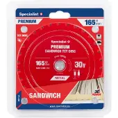 Specialist+ Katkaisulaikka Specialist+ LTS1653020-T; 165x20x1,4 mm; Z30; 0°