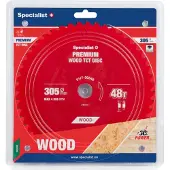 Specialist+ Katkaisulaikka Specialist+ LMS3054830-T; 305x30x1,6 mm; Z48; 5°