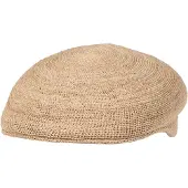 Salon Raffia flat cap lakki