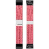 CaseOnline Punottu Kellon ranneke Garmin Instinct 3 (45mm) - Aprikoosi