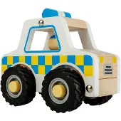 Bigjigs Wooden Police Car