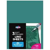 Zieler Linoleum sheets A4 3 pcs.