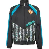 Adidas Urheilutakki 'Manchester United 90' taivaansininen / vaaleanvihreä / musta / valkoinen
