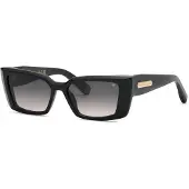 Philipp Plein Aurinkolasit SPP215M 55/16/145 Musta kiiltävä Akryyli NAISILLE SPP215M